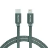 Cablu Date Swissten Textil Usb-C to Lightning 2M Argintiu