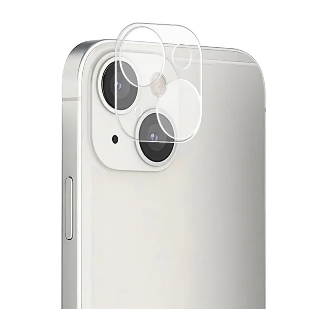 Folie Protectie Sticla Camera Mobico pentru iPhone 14/14 Plus Transparent