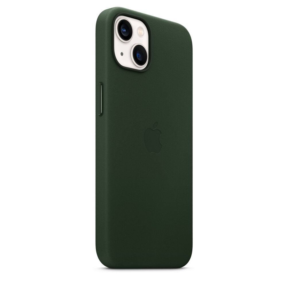 Husa Cover Leather Case MagSafe pentru iPhone 13 MM173ZM/A Sequoia Green thumb