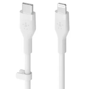 Cablu Date Belkin Boost Charge USB-C to Lightning - 2M Alb