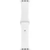 Curea Tactical Silicone pentru Apple IWatch 1/2/3/4/5/6/SE 42/44mm Alb