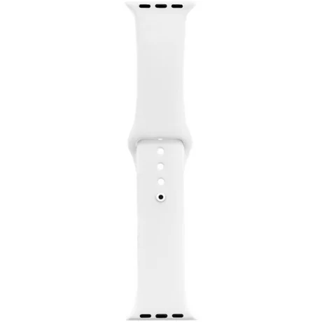 Curea Tactical Silicone pentru Apple IWatch 1/2/3/4/5/6/SE 42/44mm Alb