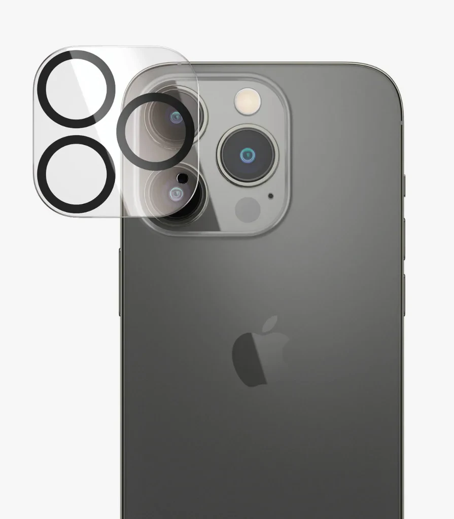 Folie Protectie Sticla Camera Panzer pentru iPhone 14 Pro/14 Pro Max Negru thumb