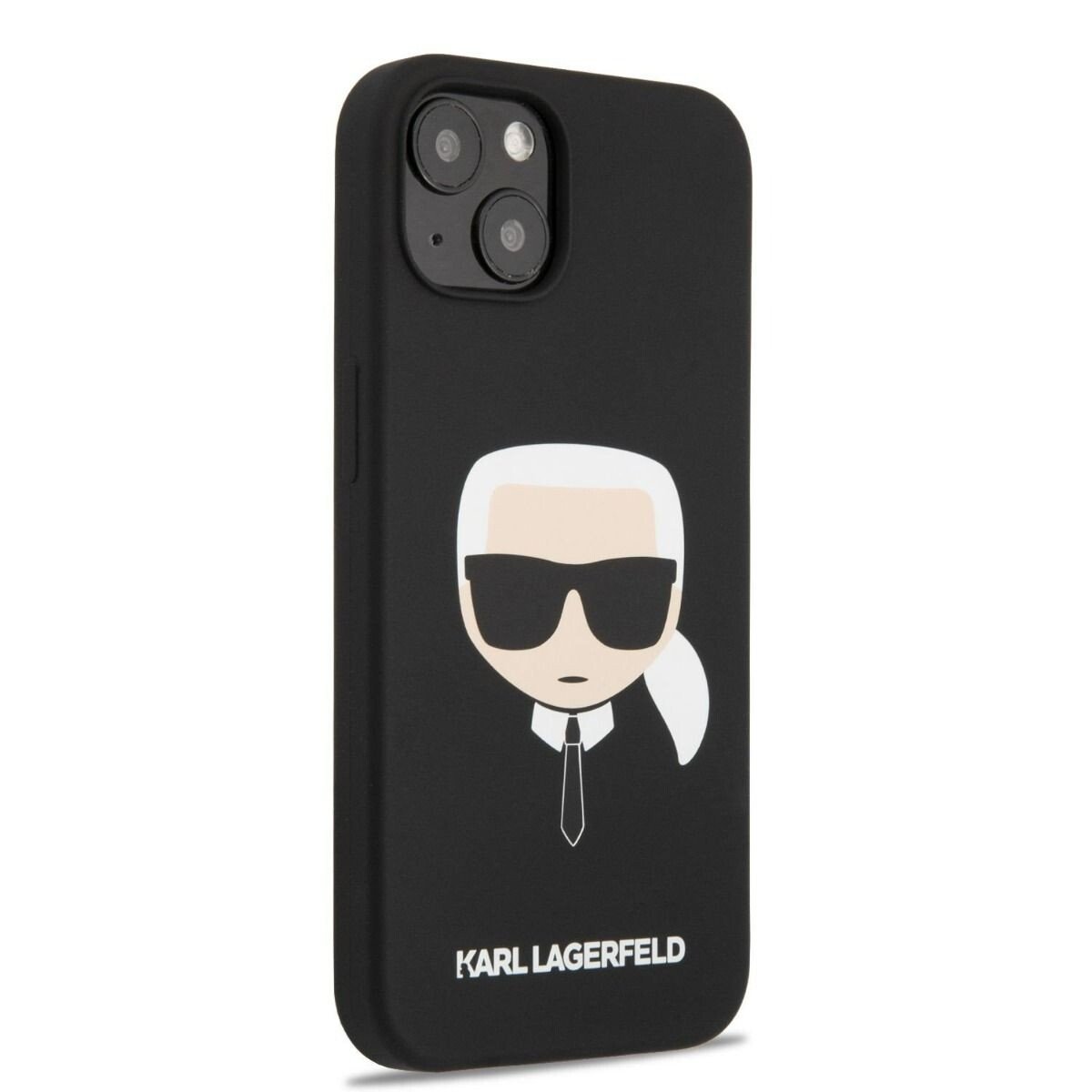 Husa Cover Karl Lagerfeld Liquid Silicone Karl Head Logo pentru iPhone 14 Plus Black thumb