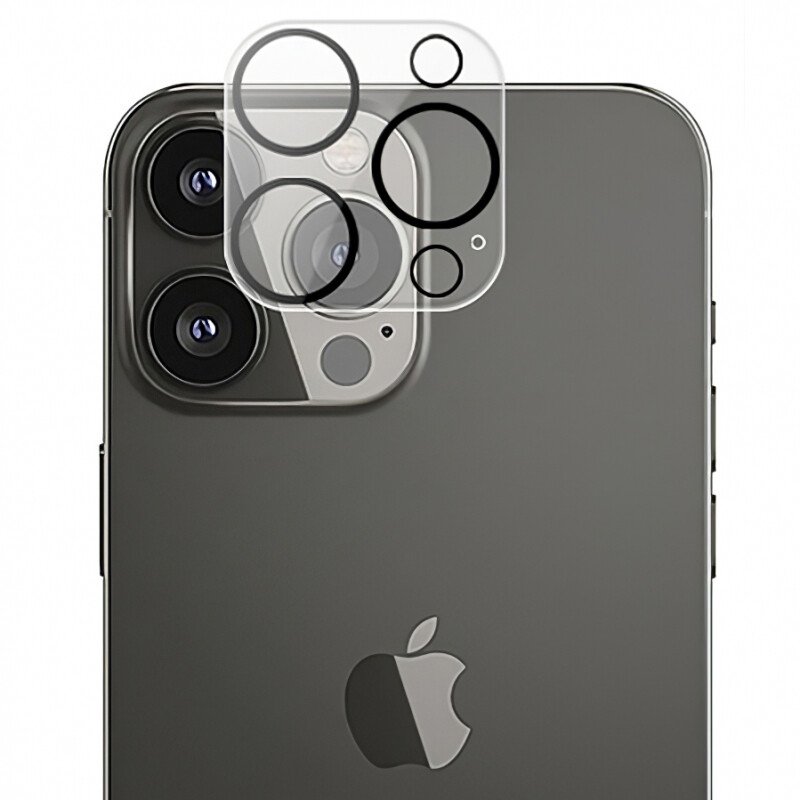 Folie Protectie Sticla Camera Mobico pentru iPhone 13 Pro/13 Pro Max Negru thumb