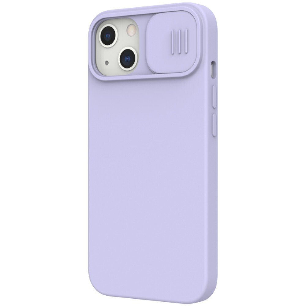 Husa Cover Silicon Nillkin Silky Magnetic pentru iPhone 13/14 Mov thumb