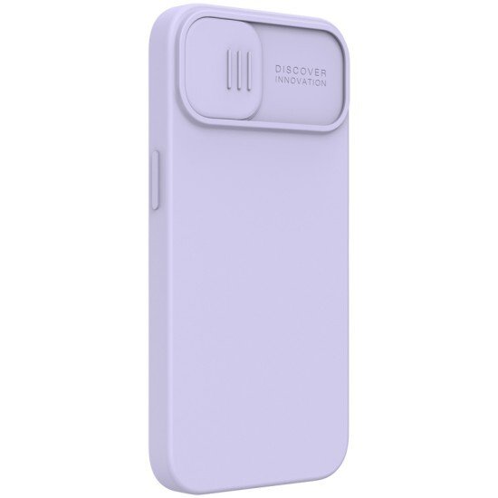 Husa Cover Silicon Nillkin Silky Magnetic pentru iPhone 14 Plus Mov thumb