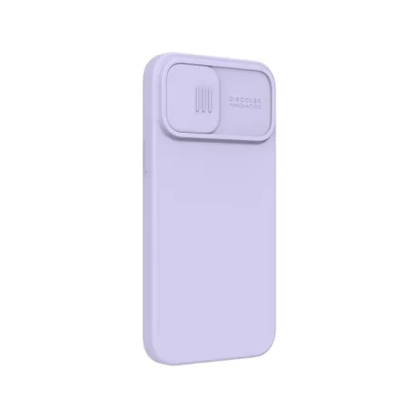 Husa Cover Silicon Nillkin Silky Magnetic pentru iPhone 14 Pro Max Mov