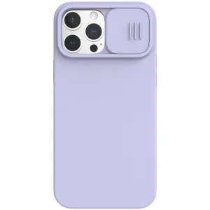 Husa Cover Silicon Nillkin Silky Magnetic pentru iPhone 14 Pro Max Mov