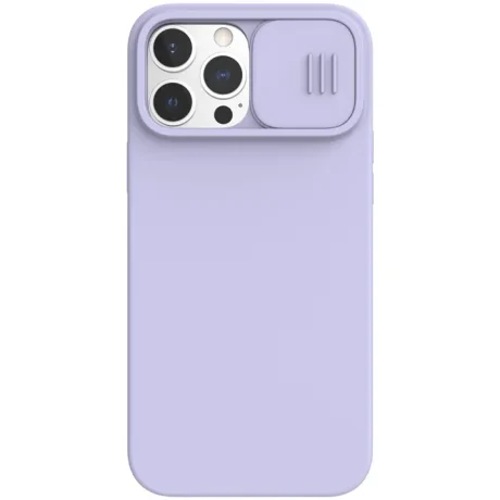 Husa Cover Silicon Nillkin Silky Magnetic pentru iPhone 14 Pro Max Mov