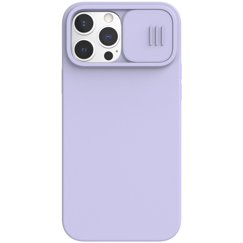 Husa Cover Silicon Nillkin Silky Magnetic pentru iPhone 14 Pro Mov thumb