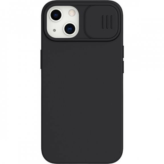 Husa Cover Silicon Nillkin Silky Magnetic pentru iPhone 14 Pro Negru thumb