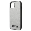 Husa Cover Karl Lagerfeld Stripes Strap pentru iPhone 14 Plus Silver