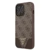 Husa Cover Guess Hard cu Logo Metalic pentru iPhone 13 Pro Brown