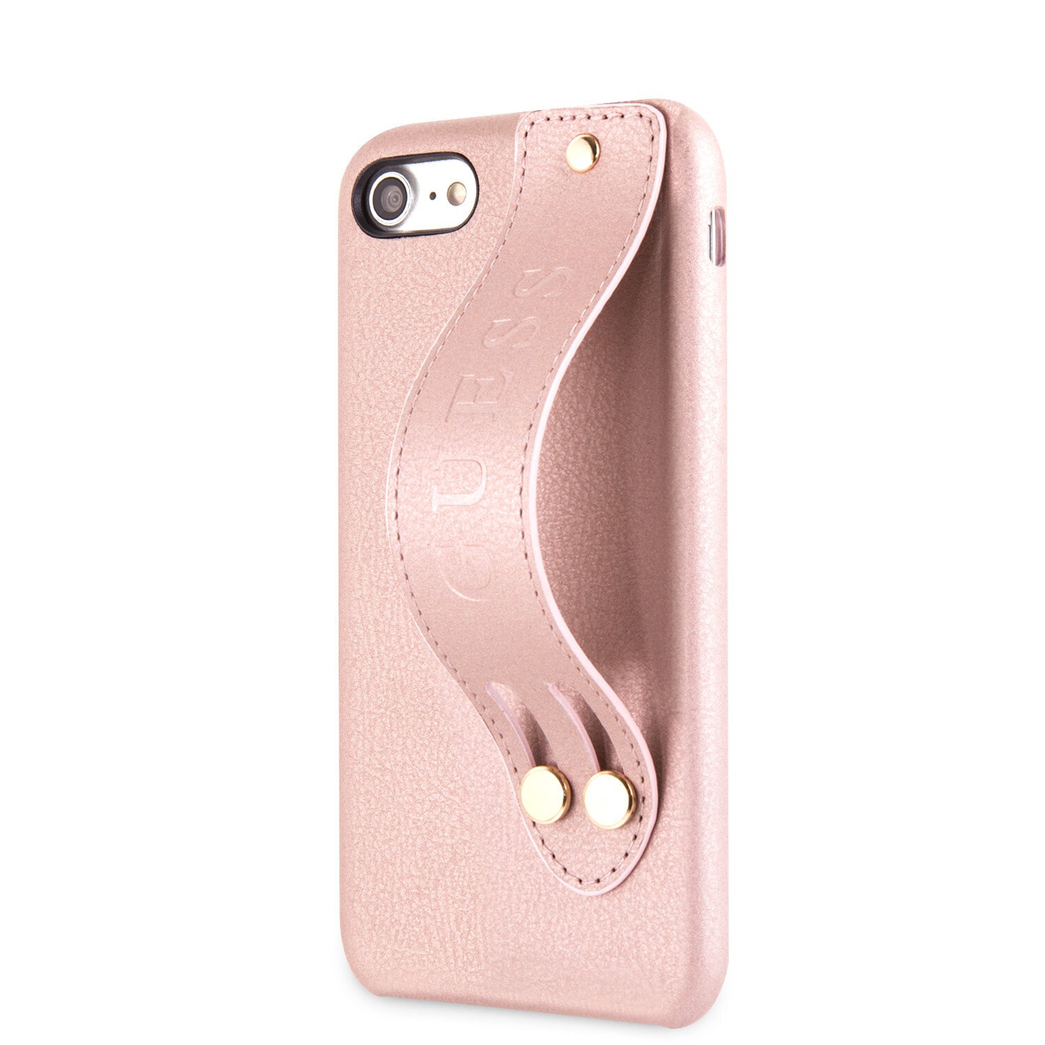 Husa Cover Guess Saffiano Strap pentru iPhone 7/8/SE 20 Rose thumb