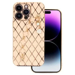 Husa Cover Fashion Shiny Diamond pentru iPhone 13 Pro Roz