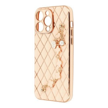 Husa Cover Fashion Shiny Diamond pentru iPhone 13 Pro Roz thumb