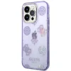 Husa Cover Guess Peony Glitter pentru iPhone 14 Pro Lilac