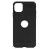 Husa Cover Silicon Carbon pentru iPhone 11 Negru