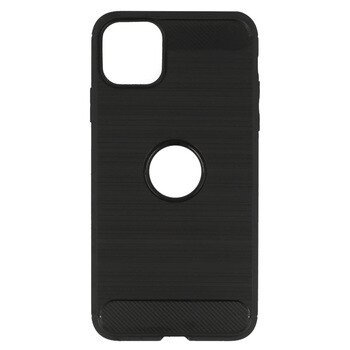 Husa Cover Silicon Carbon pentru iPhone 13 Pro Max Negru thumb