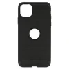Husa Cover Silicon Carbon pentru iPhone 13 Pro Max Negru