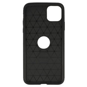 Husa Cover Silicon Carbon pentru iPhone 13 Pro Max Negru thumb