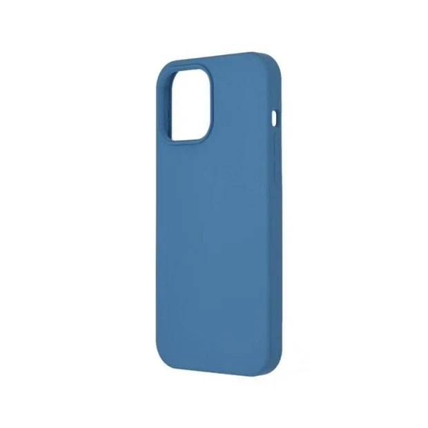 Husa Cover Silicon Fun Glitter pentru iPhone 13/14 Albastru