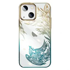 Husa Kingxbar Phoenix cu Cristale Swarovski pentru Iphone 12/12 Pro