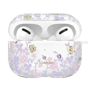 Husa Swarovski Kingxbar Airpods 3 Flora Purple