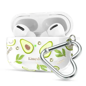 Husa Swarovski Kingxbar Airpods 3 Fresh Avocado