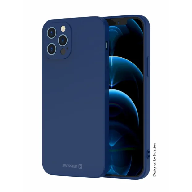 Husa Cover Swissten Silicon Soft Joy pentru Samsung Galaxy A13 4G Albastru