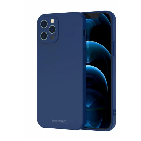 Husa Cover Swissten Silicon Soft Joy pentru iPhone 11 Albastru
