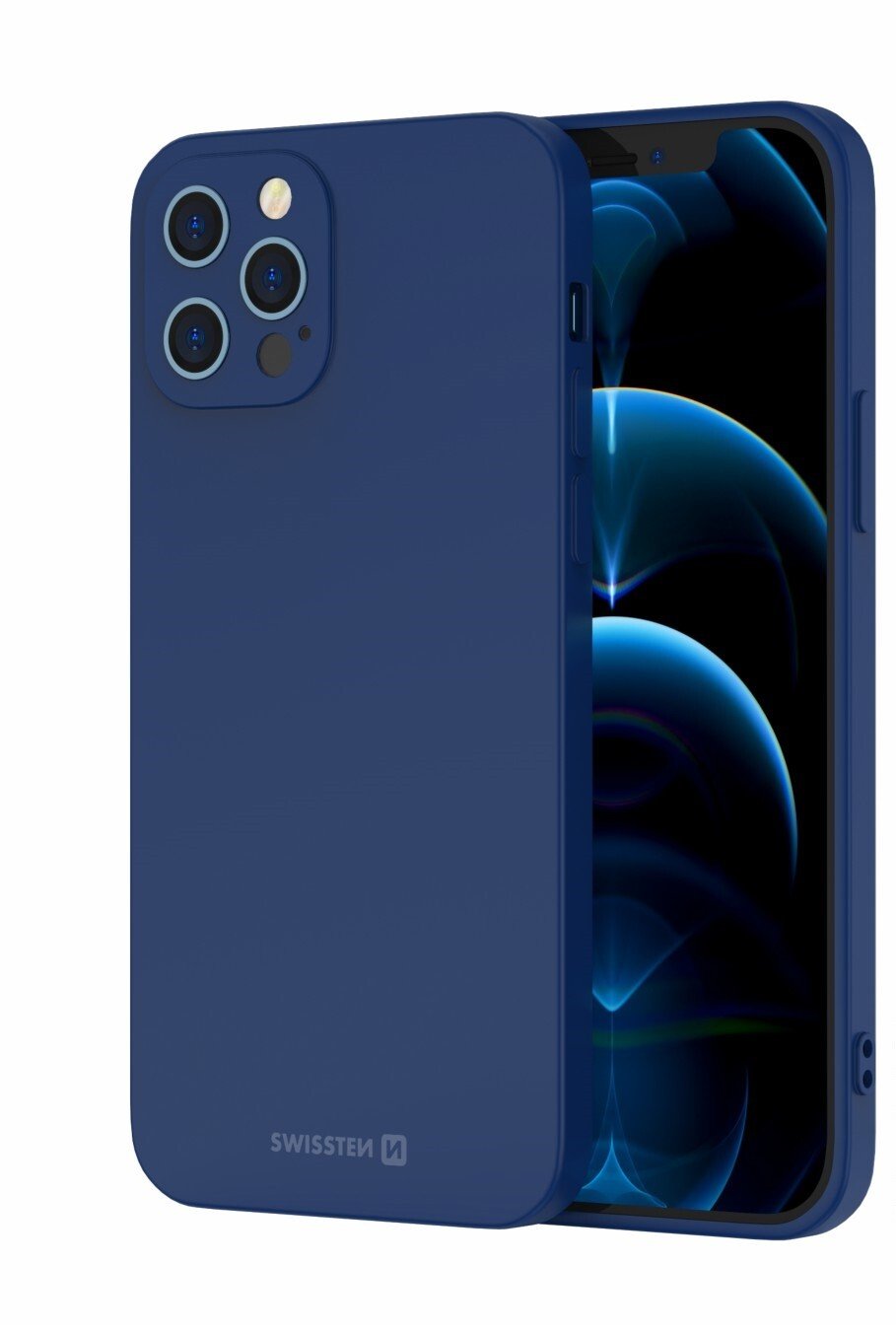 Husa Cover Swissten Silicon Soft Joy pentru Samsung Galaxy A33 5G Albastru thumb