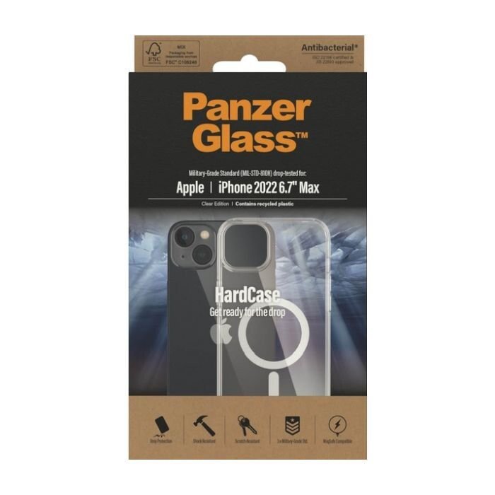 Husa Cover Panzer Magsafe Hard Case pentru iPhone 14 Pro Transparent thumb