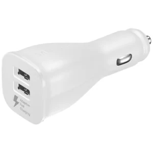 Incarcator Auto Samsung Dual Usb QC 3.0 Alb