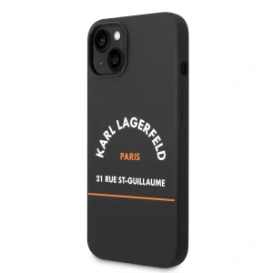 Husa Cover Karl Lagerfeld Rue St Gullaume pentru iPhone 13/14 Black