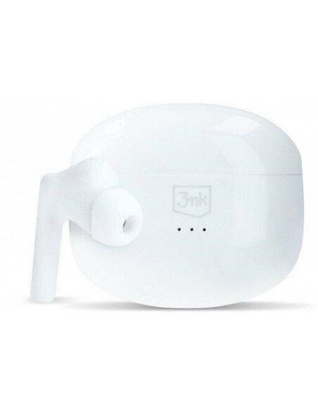 Casti Bluetooth 3MK TWS LifePods Alb thumb
