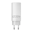 Incarcator Retea Next One 65W 2x USB-Type-C 1x USB White