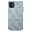 Husa Cover Guess Vintage Gold Logo pentru iPhone 11/XR Blue