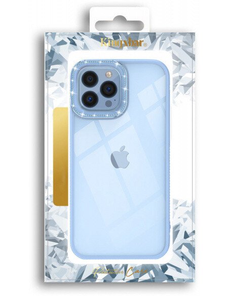 Husa Cover Kingxbar Sparkle Series pentru iPhone 13 Pro Max Multicolor Blue thumb