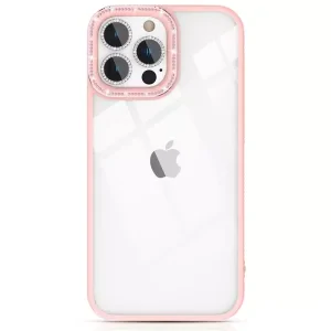 Husa Cover Kingxbar Sparkle Series pentru iPhone 13 Pro Max Multicolor Pink