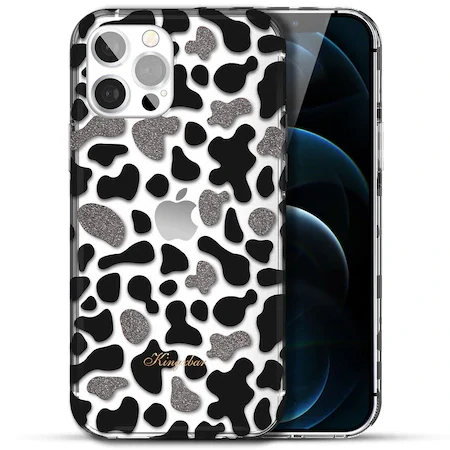 Husa Cover Kingxbar Wild Series pentru iPhone 13 Pro Cow thumb