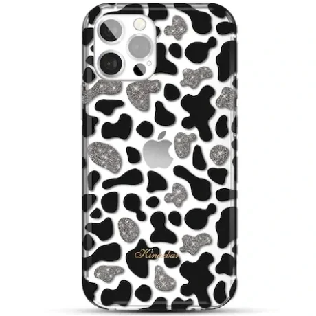 Husa Cover Kingxbar Wild Series pentru iPhone 13 Pro Cow