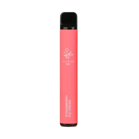 Tigara Electronica ELFBAR cu nicotina 2% Strawberry Ice Cream