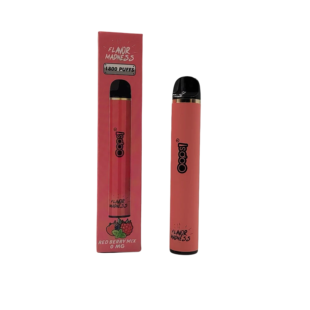 Tigara Electronica OOPS! fara nicotina Red Berry Mix 1800 Puffs thumb