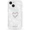 Husa Cover Kingxbar Epoxy Series pentru iPhone 13 White