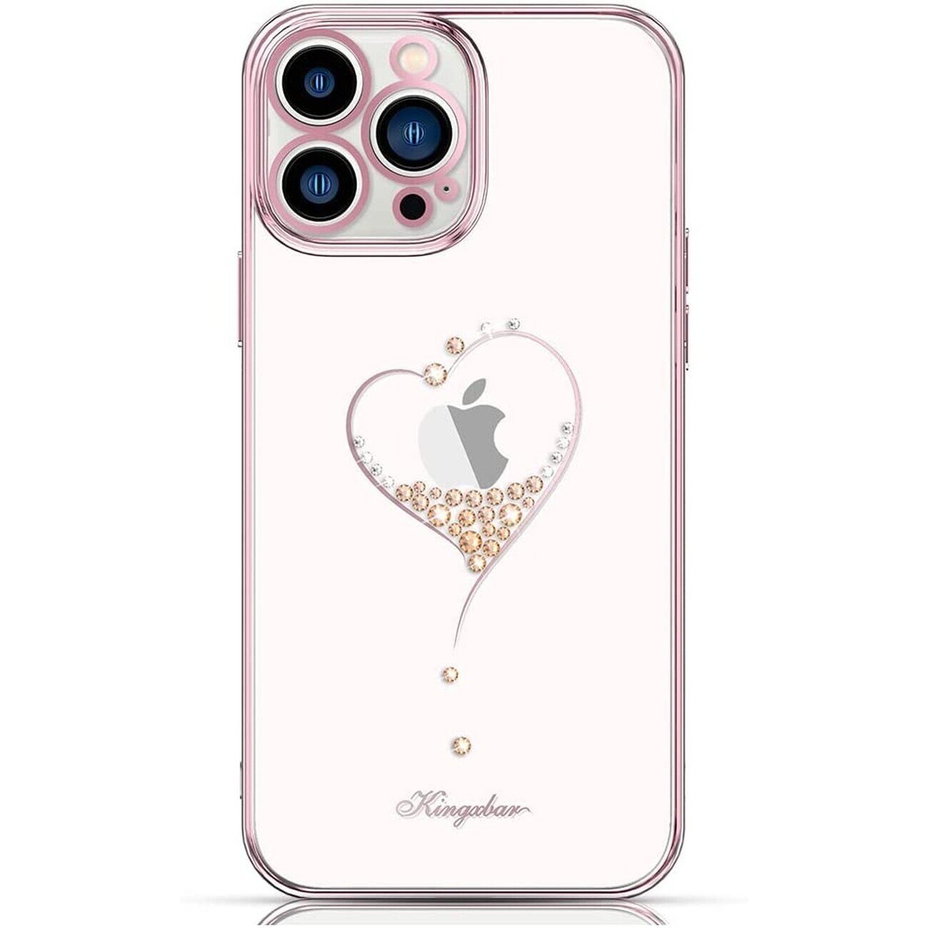 Husa Cover Kingxbar Wish Series pentru iPhone 14 Plus Rose Gold thumb