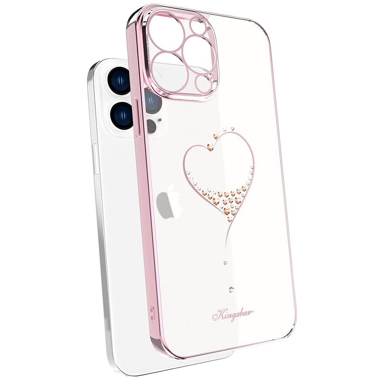 Husa Cover Kingxbar Wish Series pentru iPhone 14 Plus Rose Gold thumb