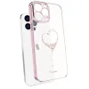 Husa Cover Kingxbar Wish Series pentru iPhone 14 Plus Rose Gold