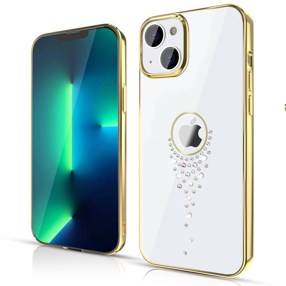 Husa Cover Kingxbar Teardrop Guard Series pentru iPhone 13 Pro Gold thumb